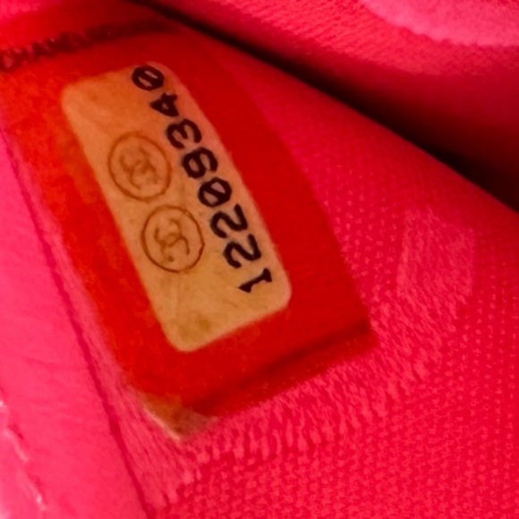 “CHANNEL” 💯 Authentic Combon line Lambskin long bifold wallet - Picture 14 of 16